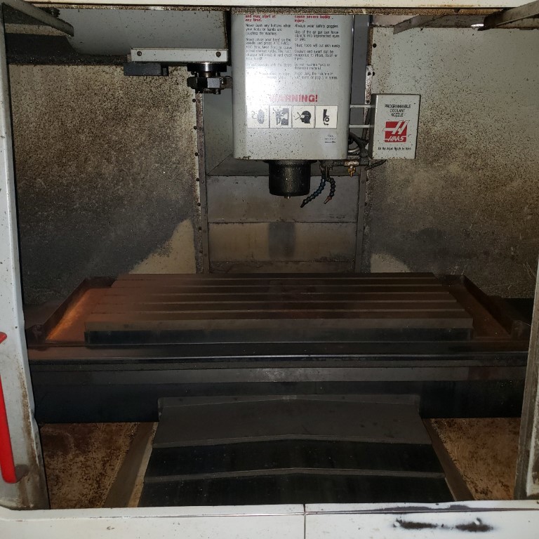 Haas VF-3, Machine ID: 9302